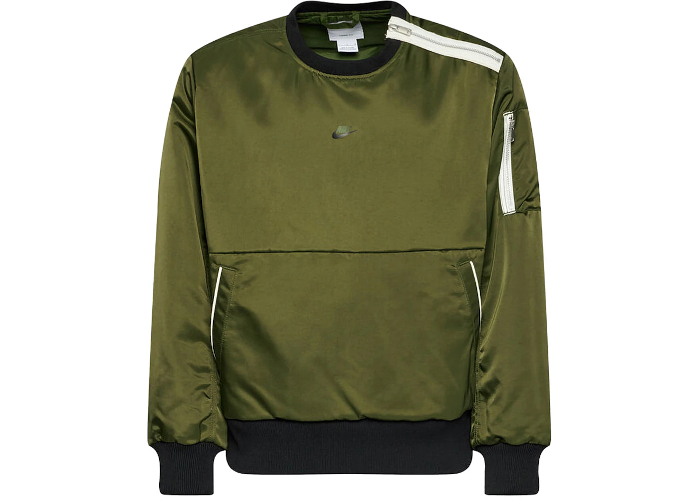 Nike Style Essentials+ Filled Crew Sweatshirt Green