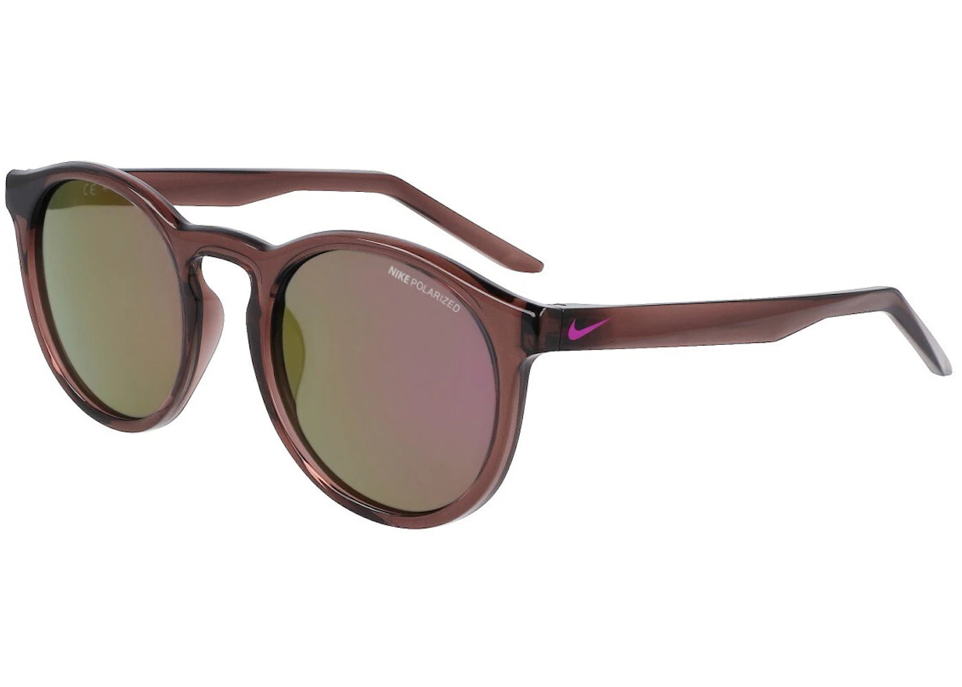 Nike Swerve P Sunglasses Plum Eclipse/Polarized Grey/Pink Flash