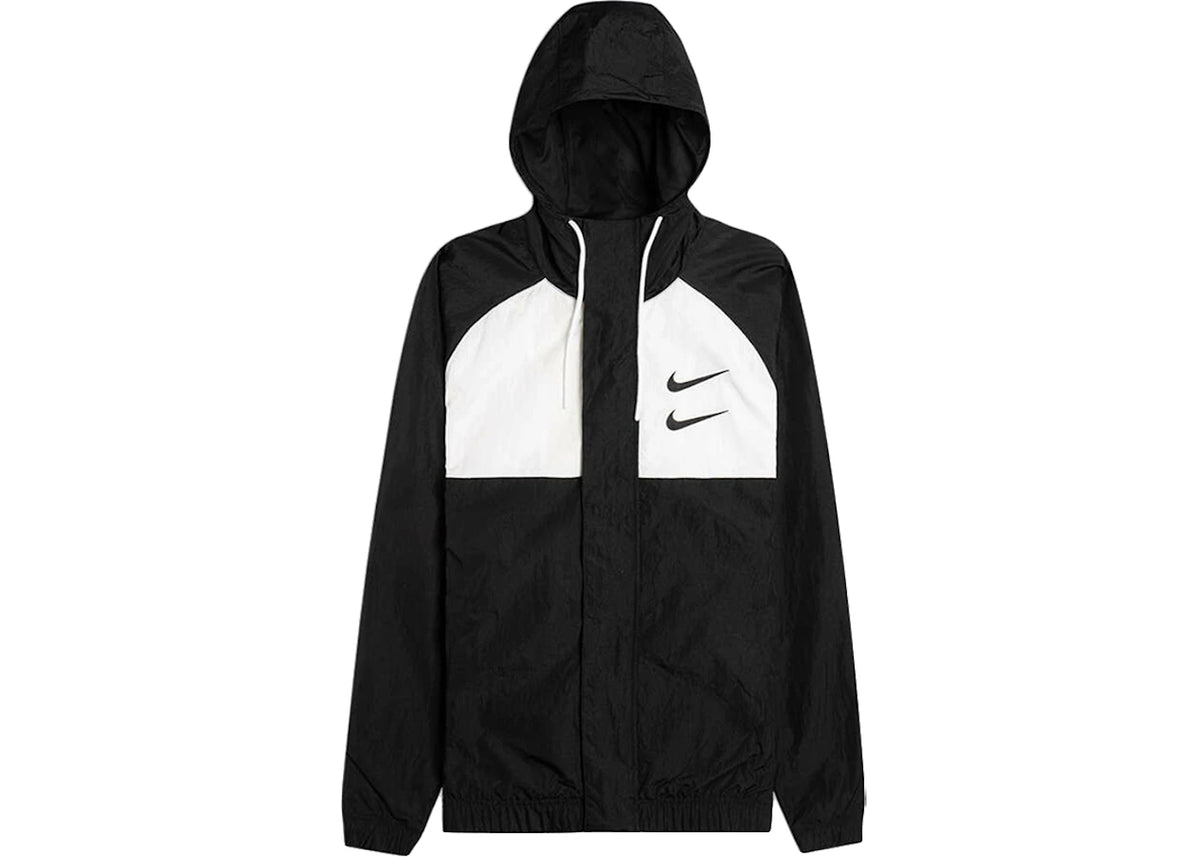 Nike Swoosh HD Woven Jacket Black/White/Particle Grey/Black