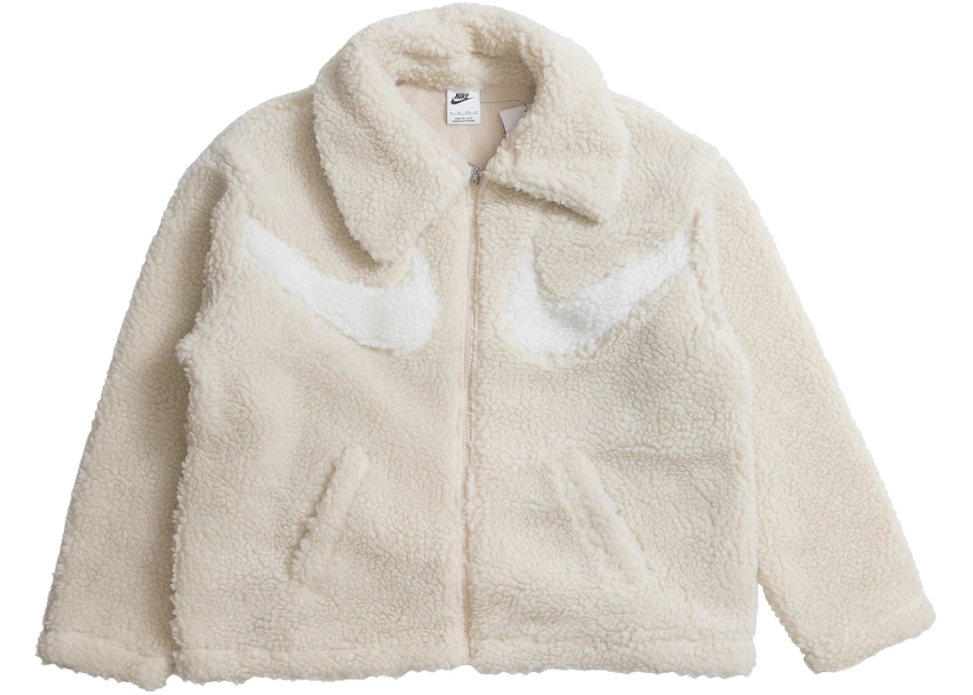 Nike Swoosh Womens Full-Zip Jacket Rattan/Sail