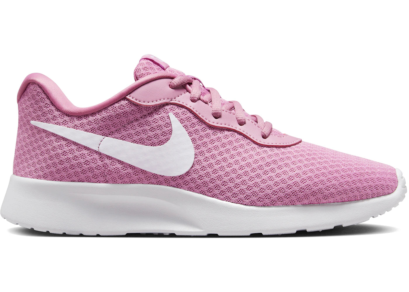 Nike Tanjun EasyOn Elemental Pink Barely Volt Black White (Women's)