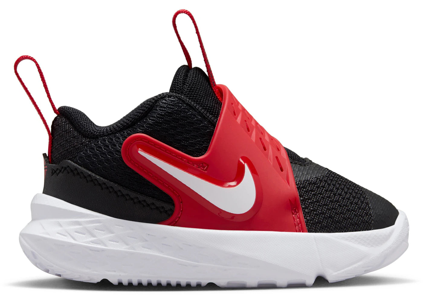 Nike Team Hustle D 12 Black University Red White (TD)