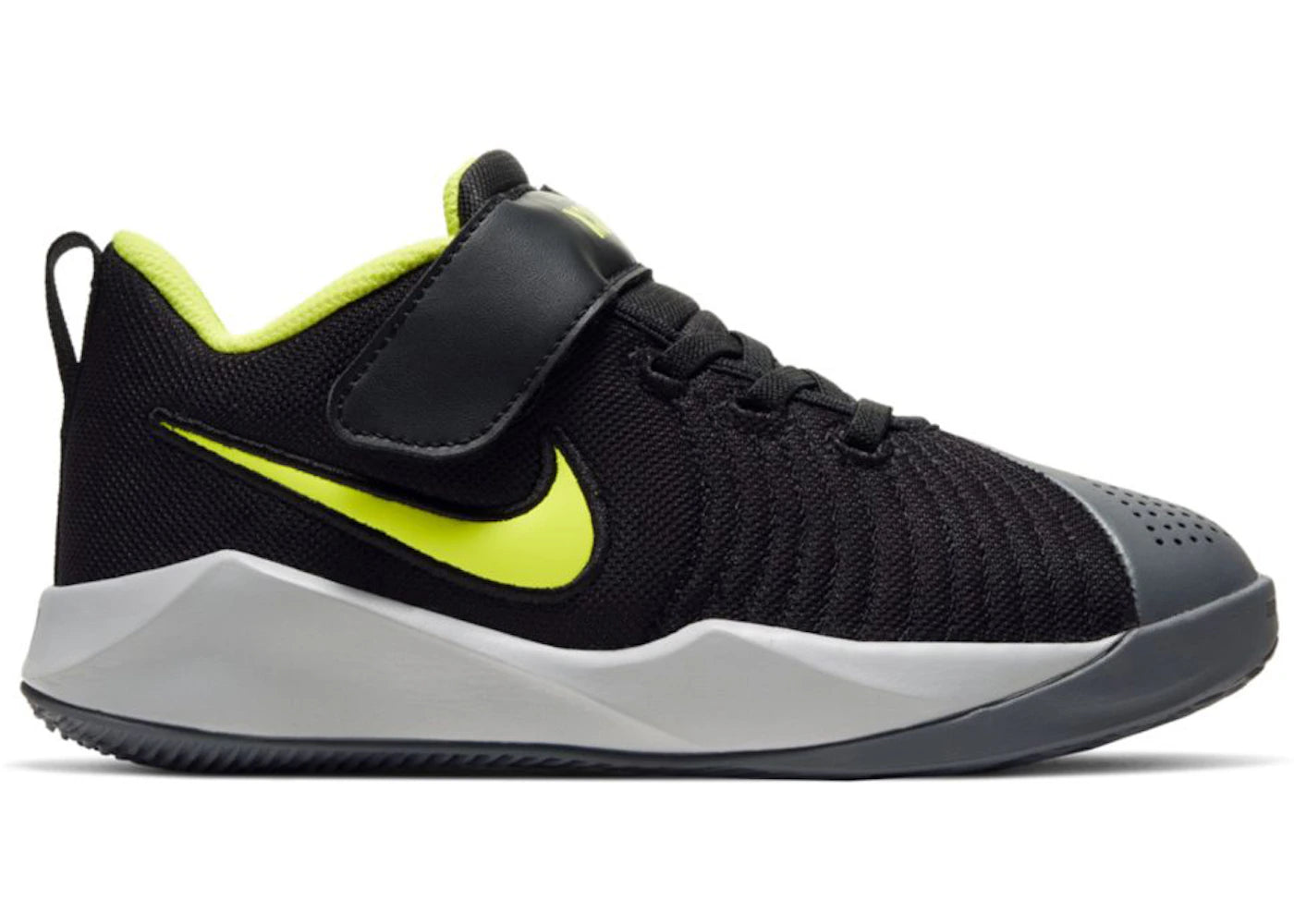 Nike Team Hustle Quick 9 Black Lemon Venom (PS)