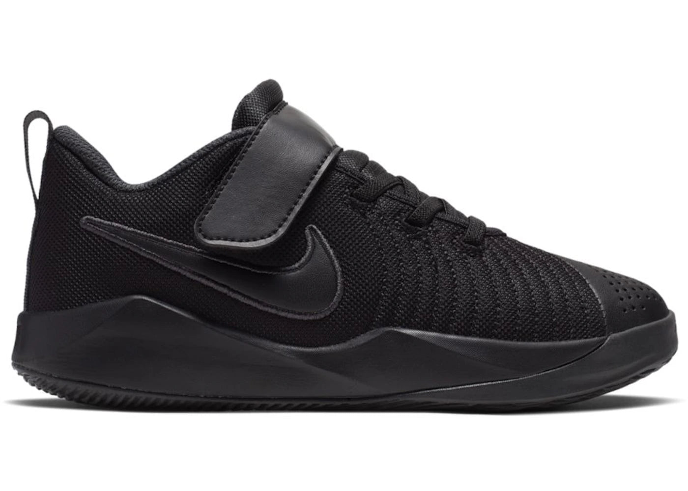 Nike Team Hustle Quick 9 Black (PS)