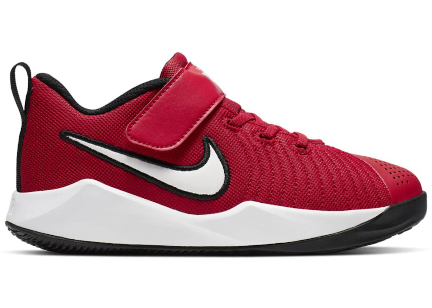 Nike Team Hustle Quick 9 University Red (PS)