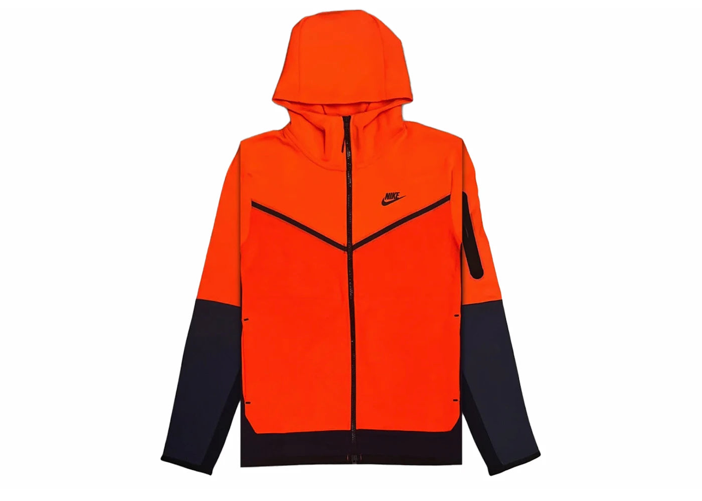 Nike Sportswear Tech Fleece Full-Zip Hoodie Orange/Blue/Black