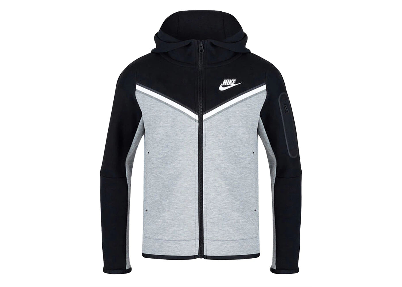 Nike Sportswear Kids' Tech Fleece Hoodie Grey/Black