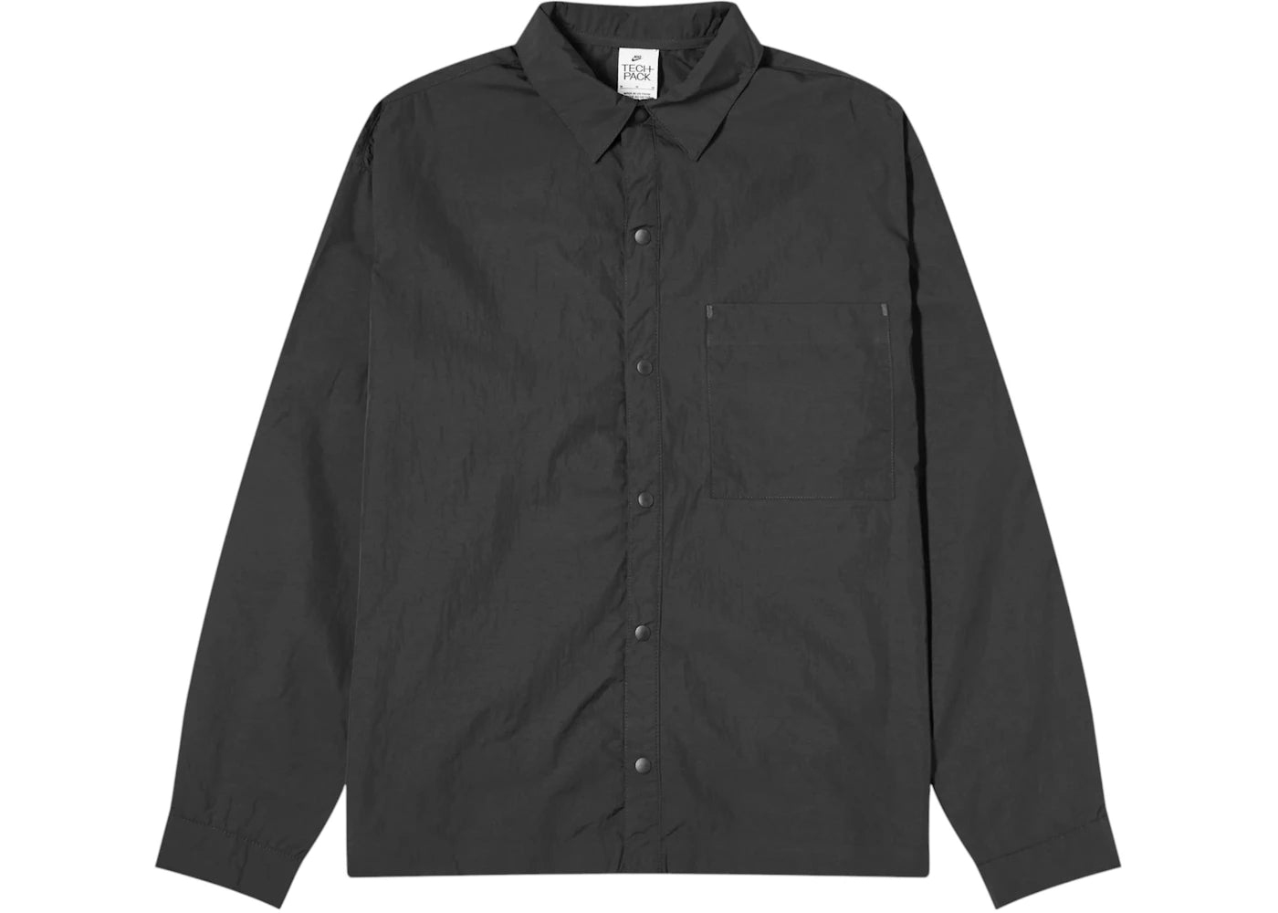 Nike Tech Pack Woven Long Sleeve Shirt Black