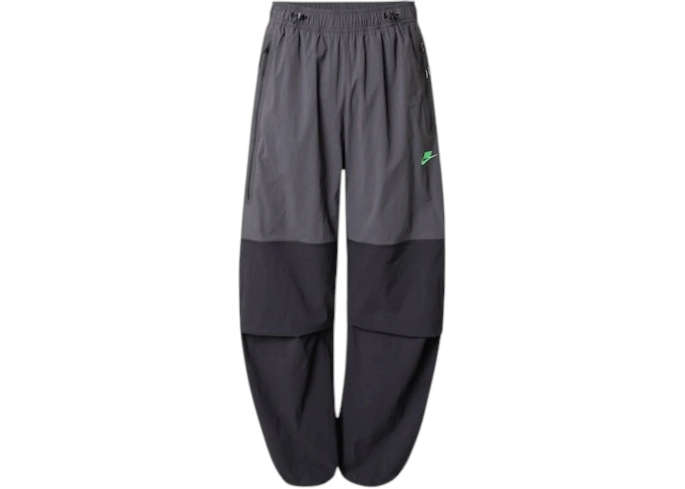 Nike Tech Woven Oversized Pants Black/Anthracite/Green Strike