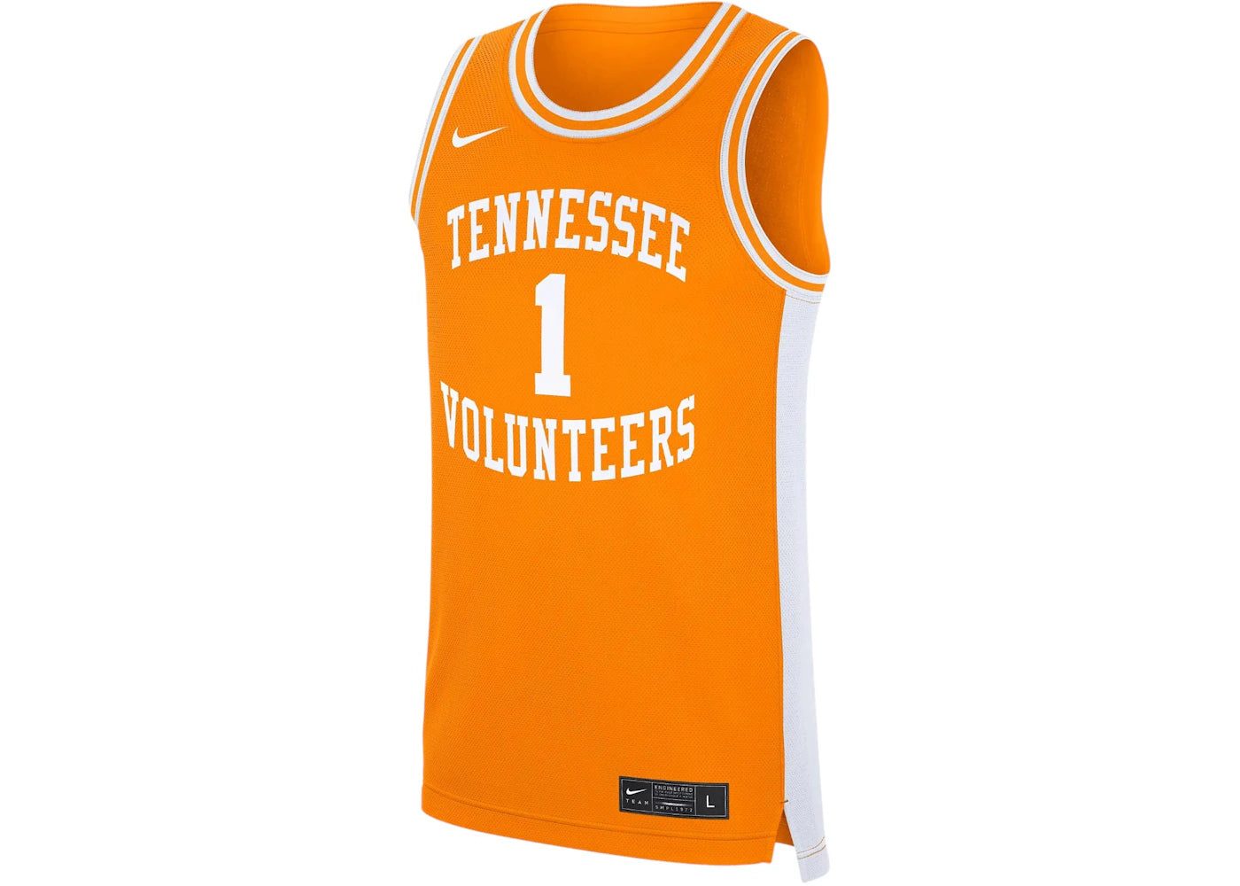 Nike Tennessee Volunteers Replica College Basketball Jersey Bright Ceramic