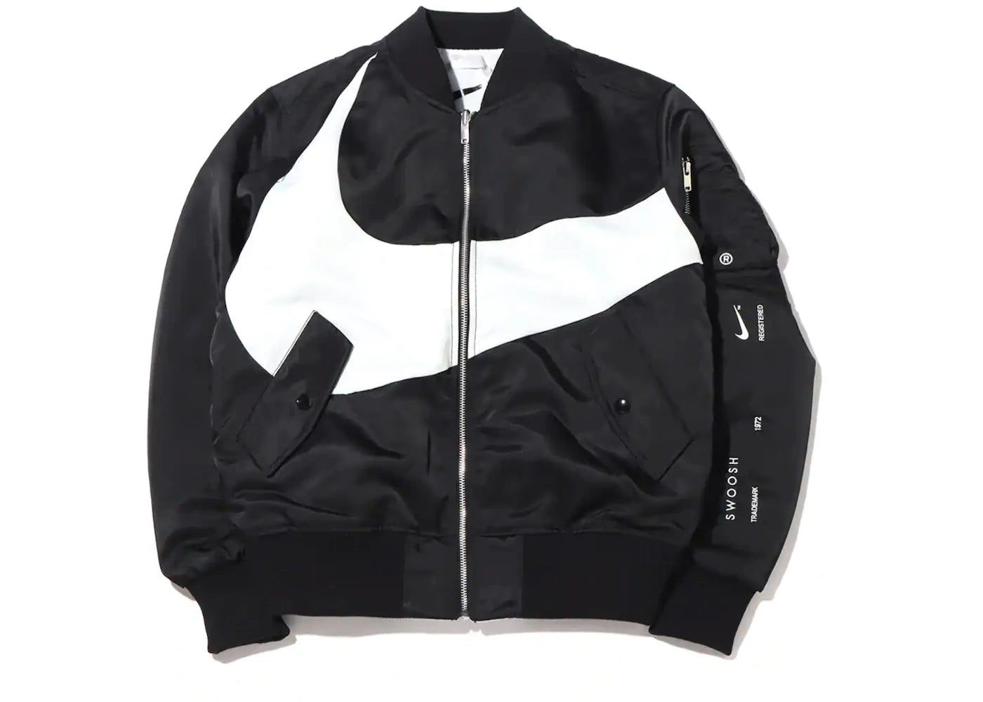 Nike Therma-FIT Synthetic Phil Reversible Bomber Jacket (Asia Sizing) Black