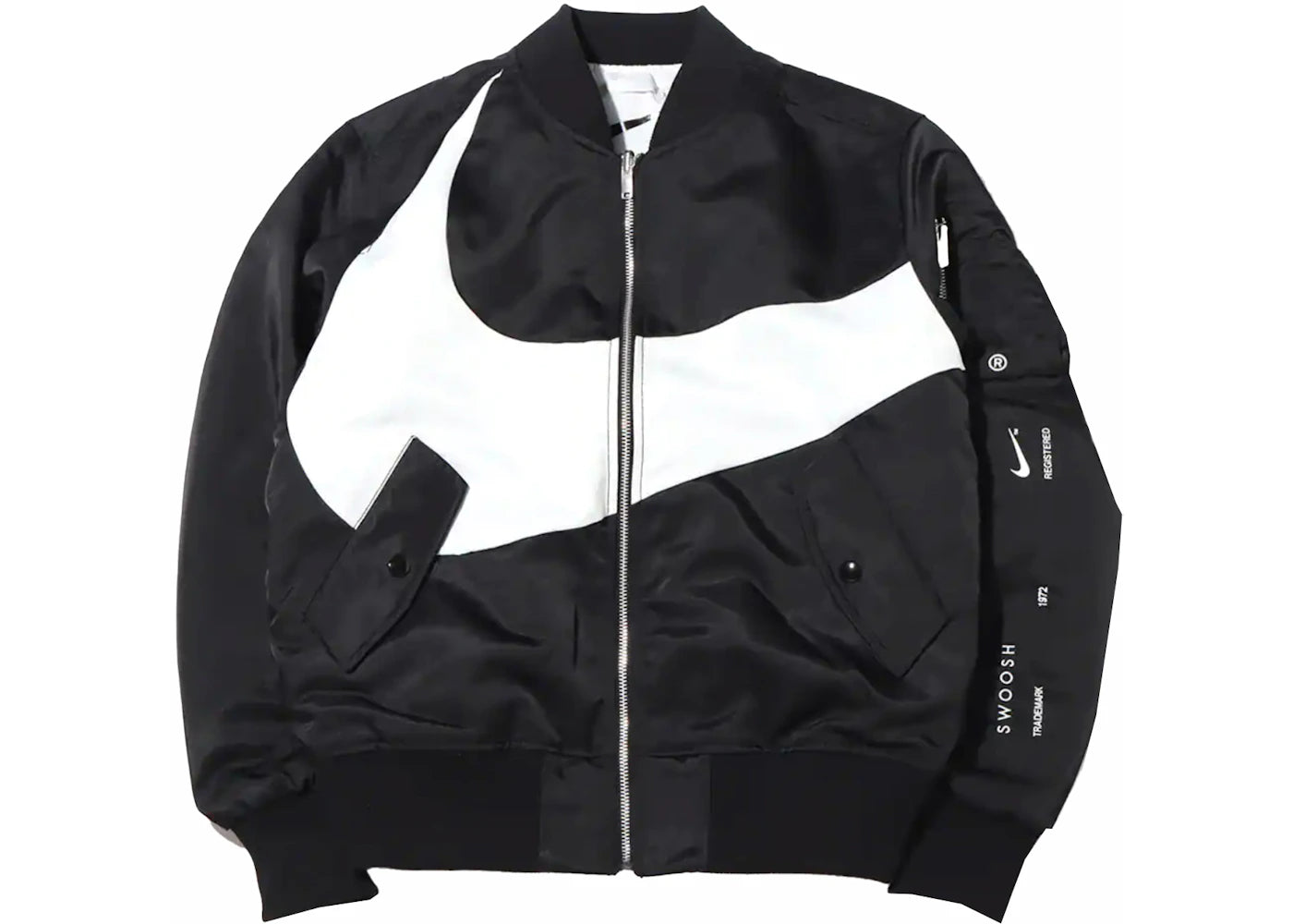 Nike Therma-FIT Synthetic Phil Reversible Bomber Jacket Black