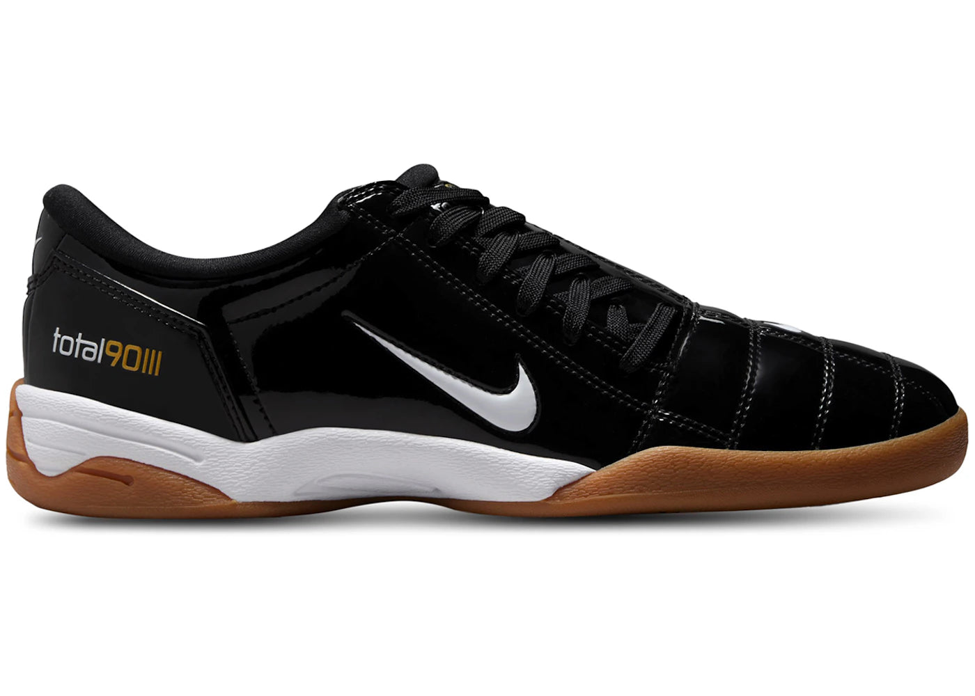 Nike Total 90 3 Patent Black Gum (Women's)
