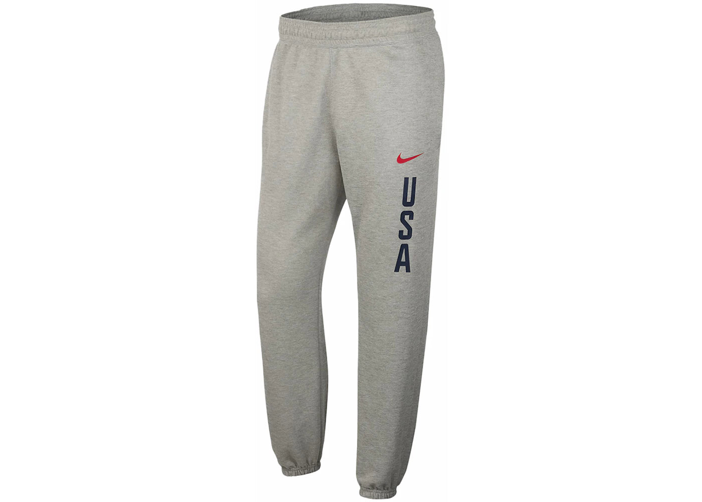 Nike USA Practice Fleece Pant Dark Grey Heather/Sport Red/Sport Red