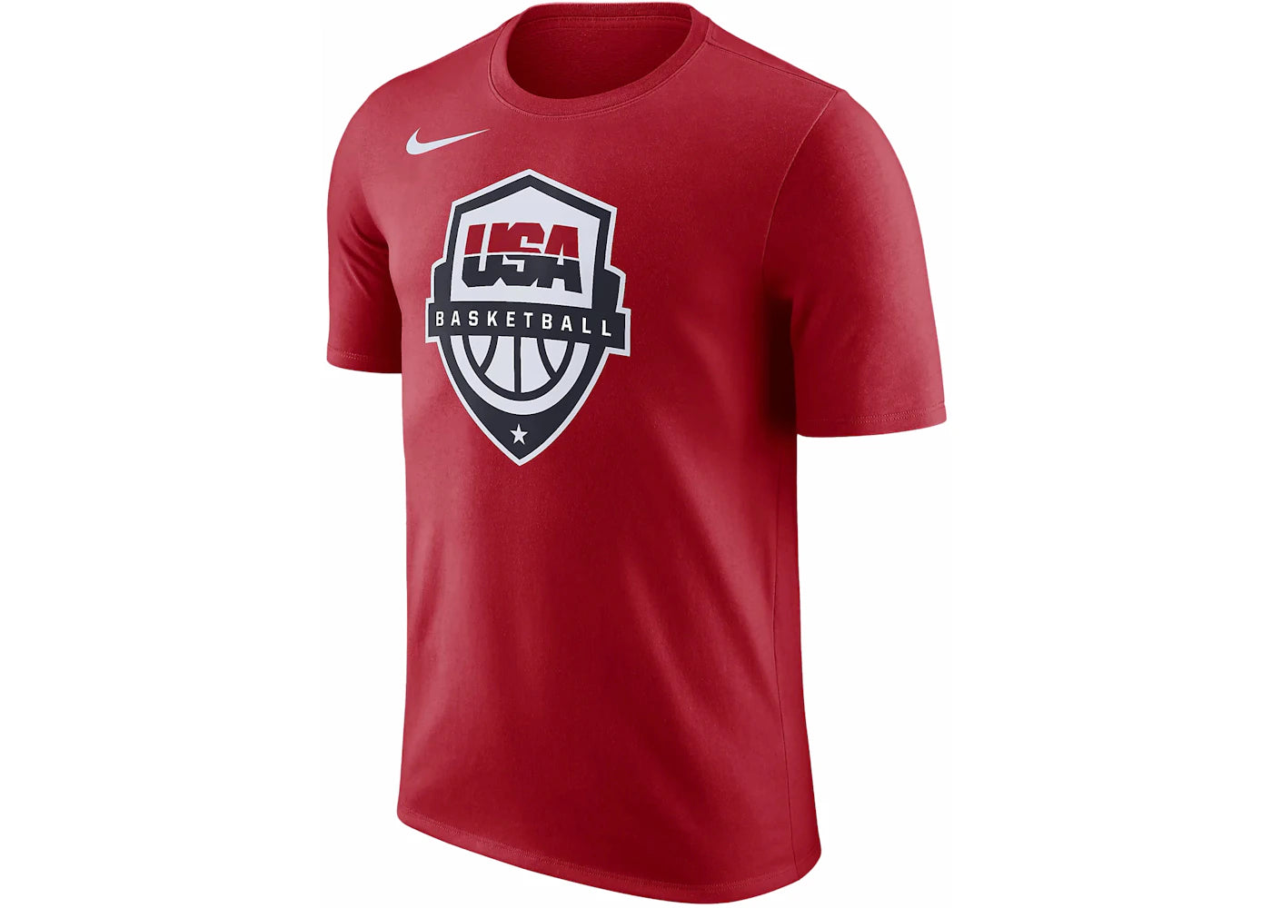 Nike USAB Basketball DRI-Fit T-shirt Sport Red/Sport Red/White