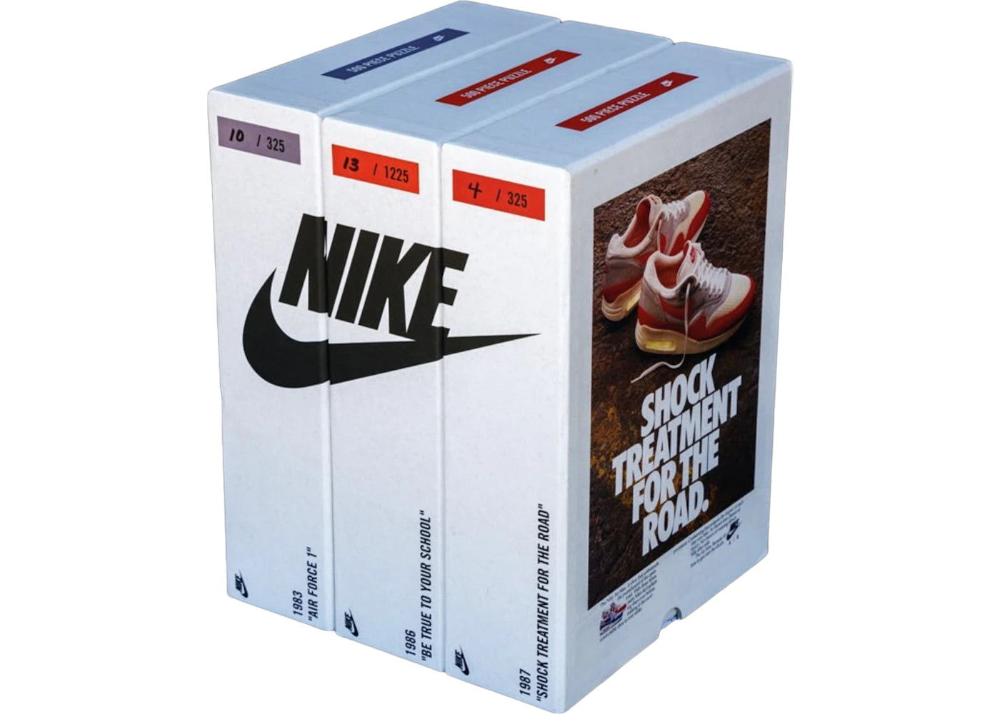 Nike Vintage Ad Puzzle Set #2 (Set of 3 - 500 Pieces Each)