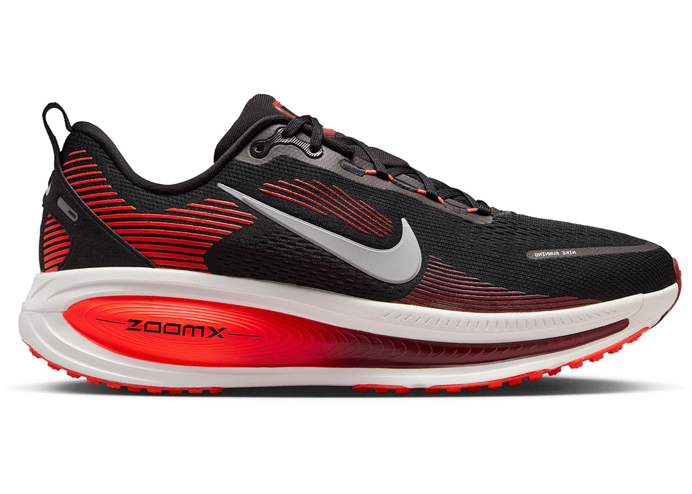 Nike Vomero 18 Black Bright Crimson Team Red Summit White