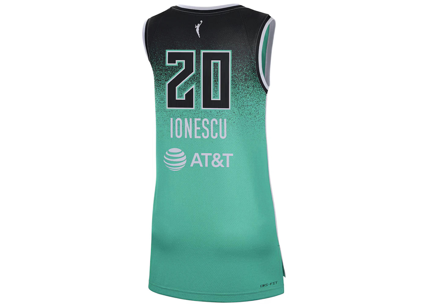 Nike WNBA Rebel Editon New York Liberty Sabrina Ionescu 2023 Dri-Fit Victory Jersey Mint/Black