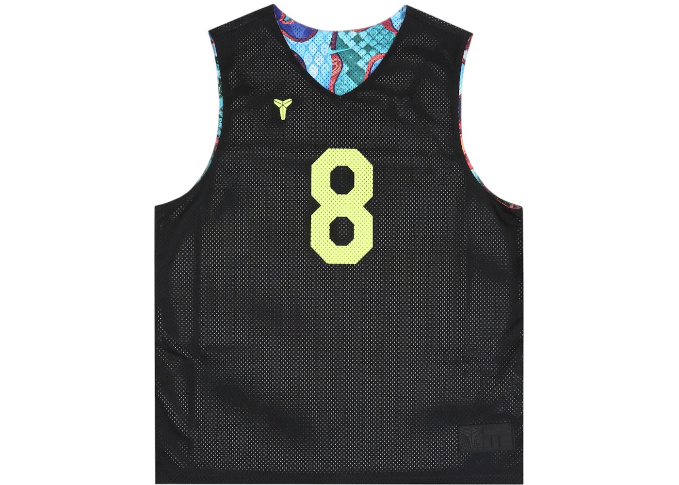 Nike What The Kobe Reversible Jersey Black/Bright Crimson