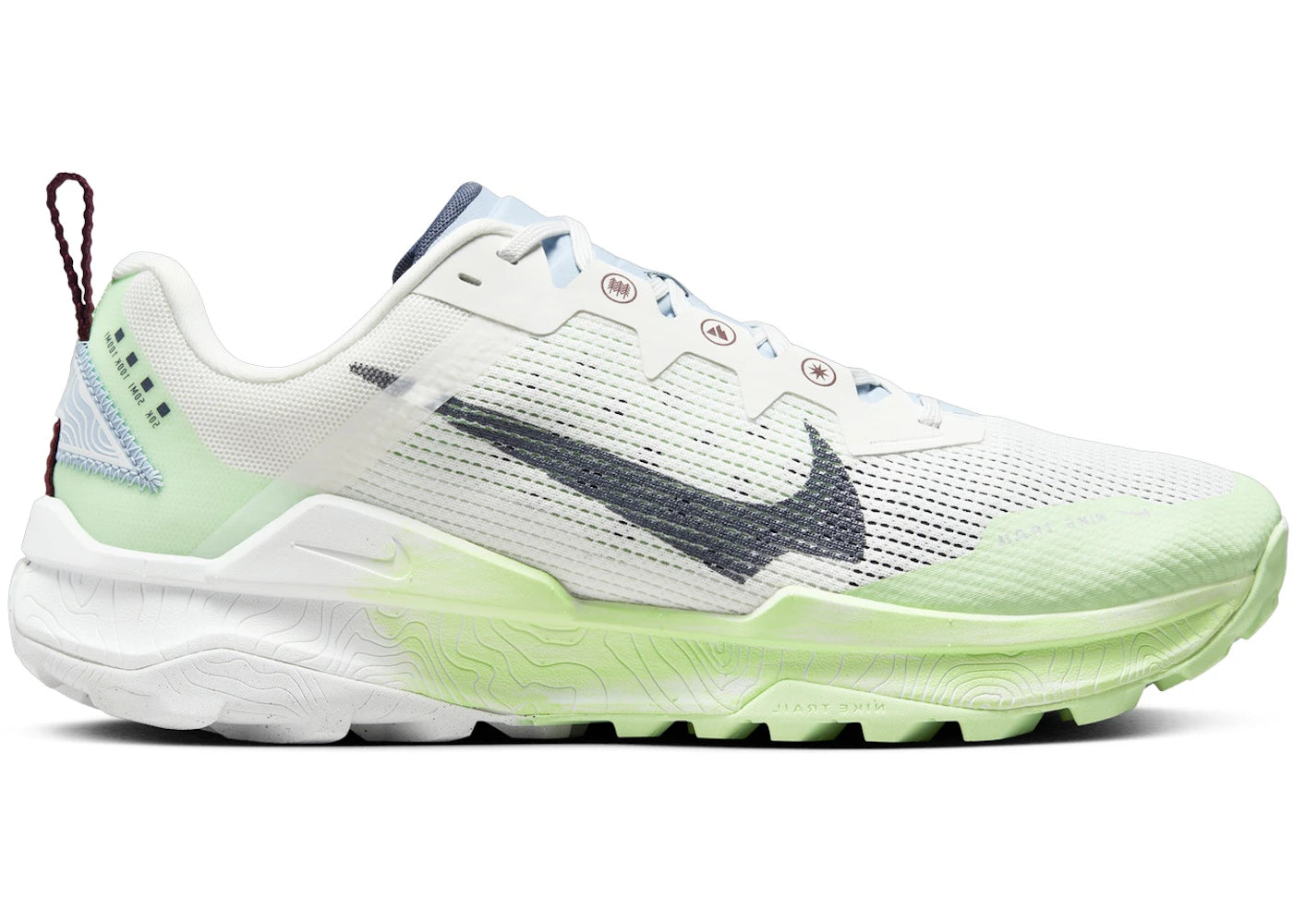 Nike Wildhorse 8 Summit White Vapor Green Light Armory Blue Thunder Blue