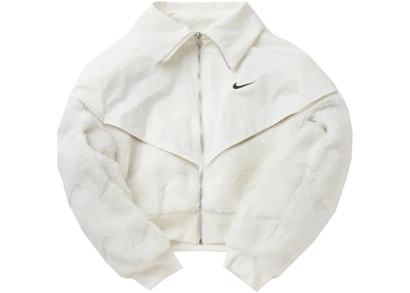 Nike Women's Icon Clash Fleece Jacket Sail/Sail/Rattan/Black