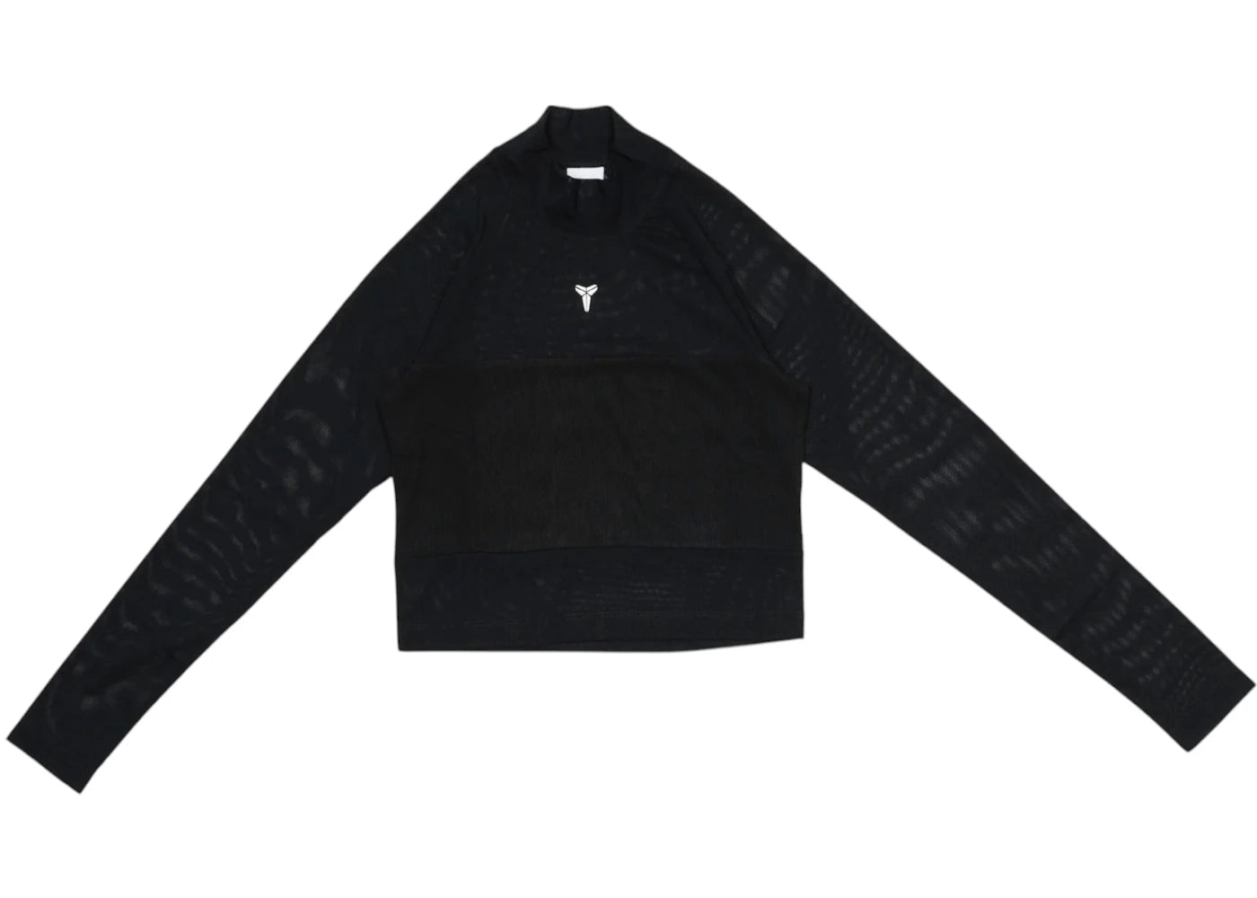 Nike Women's Kobe Bryant L/S Cropped Top (Asia Sizing) Black