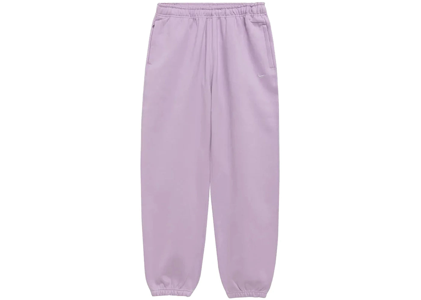 Nike Womens NRG Solo Swoosh Fleece Pant Pink/White