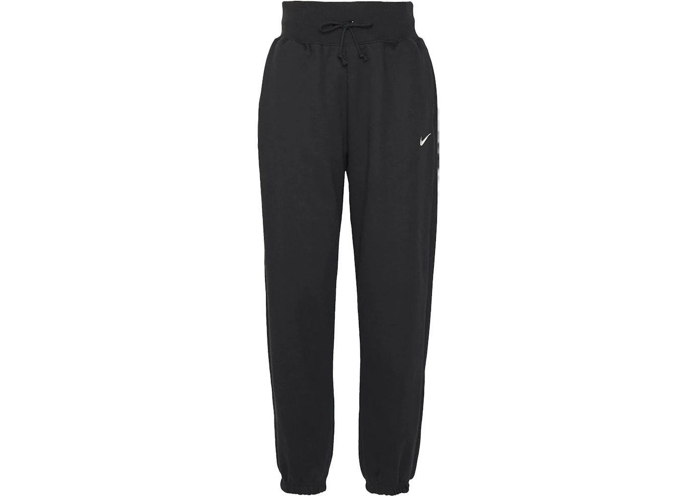 Nike Women's Phoenix Fleece High-Waisted Oversized Sweatpants Black/Sail