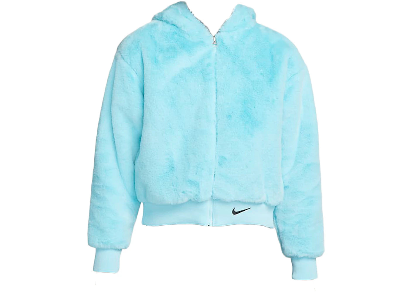 Nike Womens Sportswear Essential Faux Fur Jacket (Asia Sizing) Copa