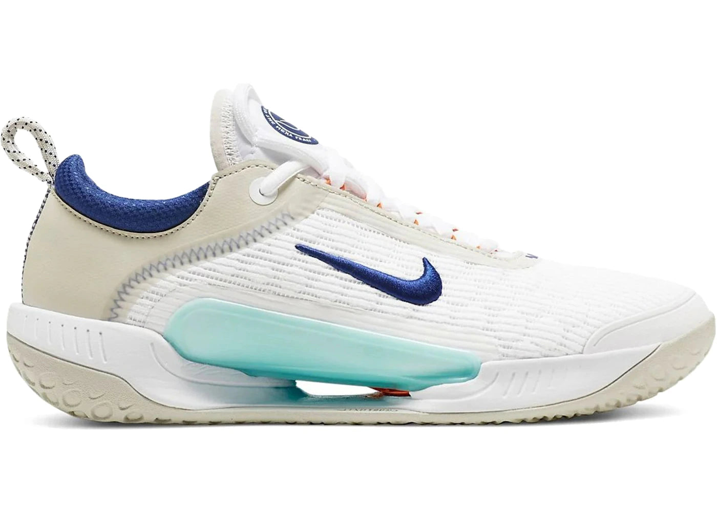 Nike Zoom Court NXT HC White Deep Royal Blue