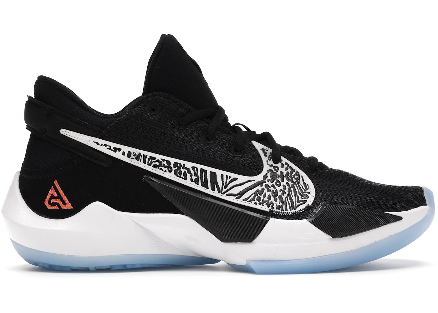 Nike Zoom Freak 2 Black White