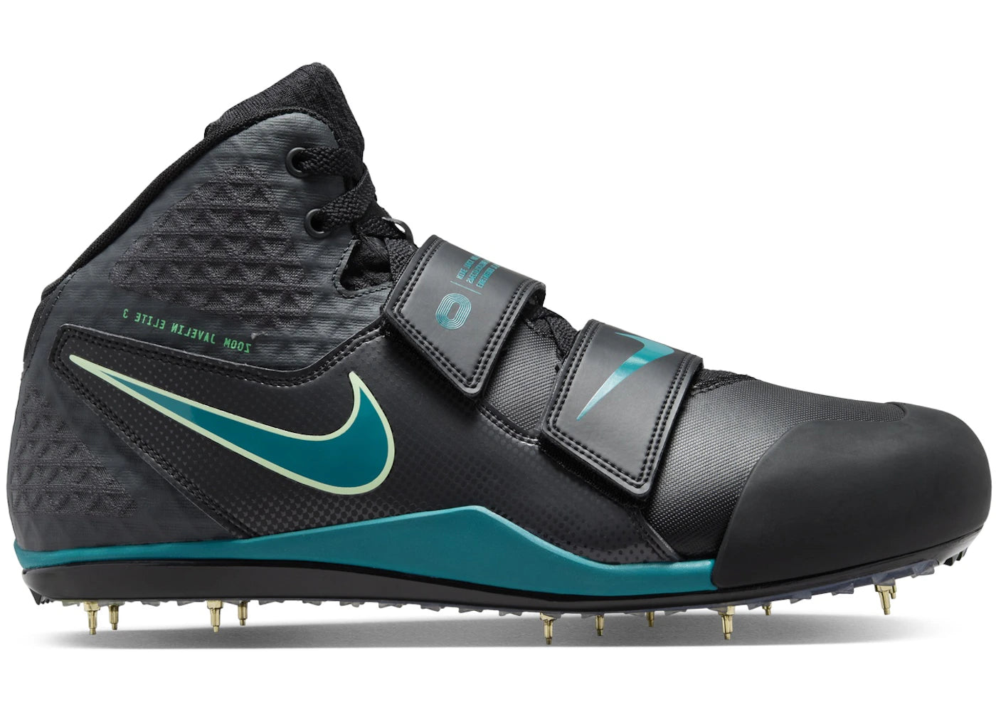 Nike Zoom Javelin Elite 3 Black Electric Algae Vapor Green Bright Spruce