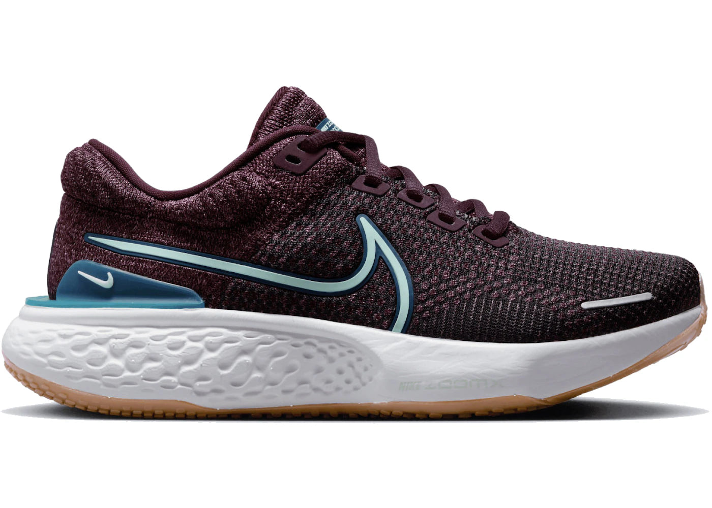 Nike ZoomX Invincible Run Flyknit 2 Burgundy Crush Mint Foam (Women's)