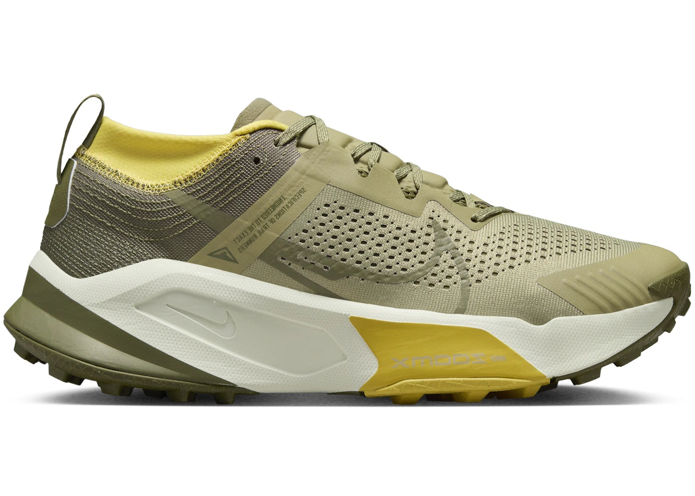 Nike ZoomX Zegama Neutral Olive Sea Glass Infinite Gold Medium Olive