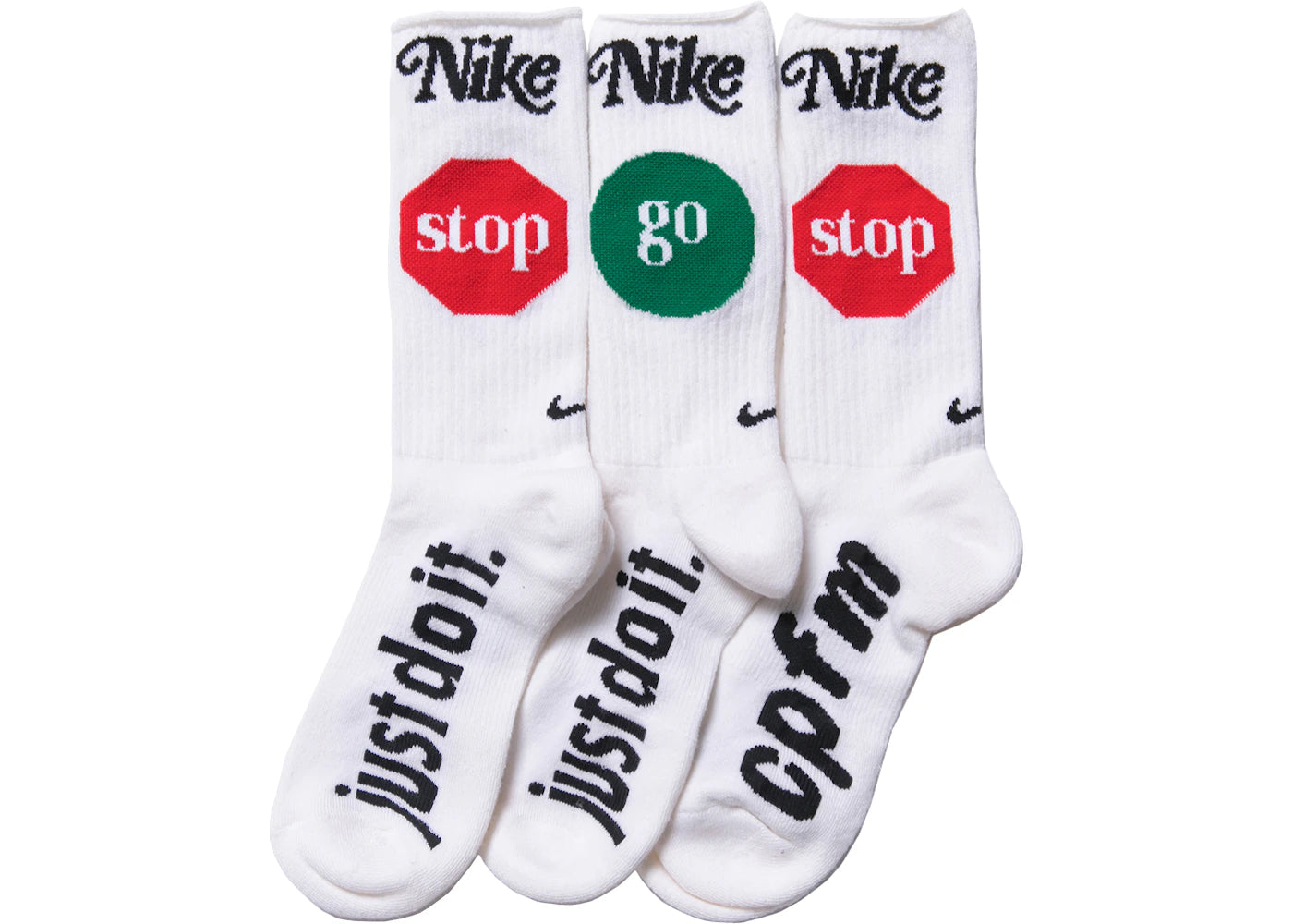 Nike x Cactus Plant Flea Market Socks White