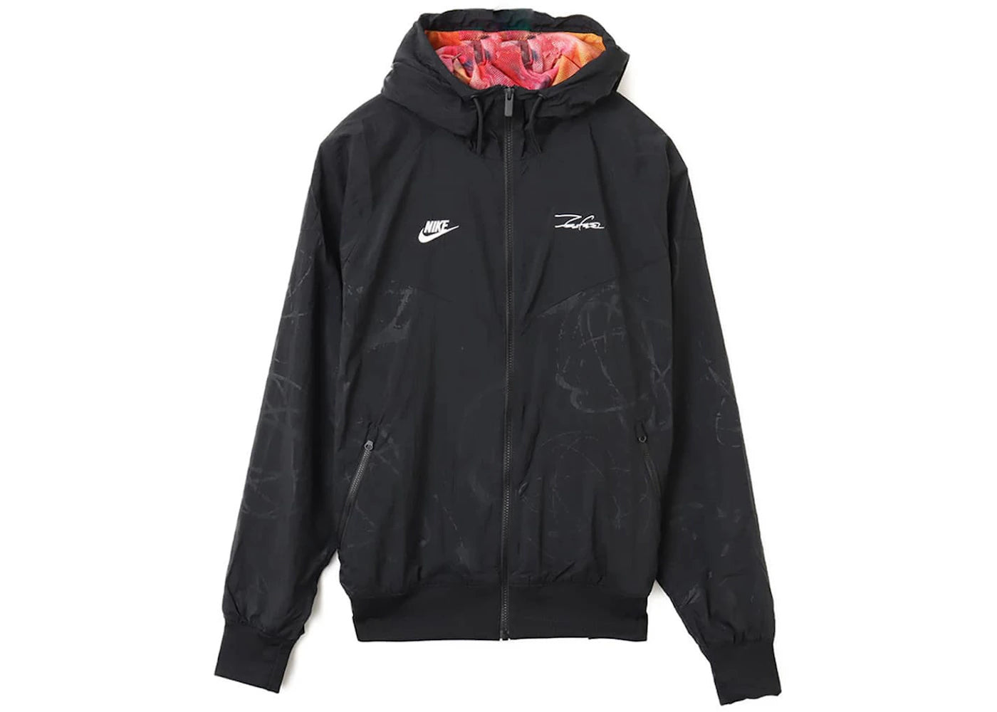 Nike x Futura Breaking Lined Windrunner Jacket (Asia Sizing) Black