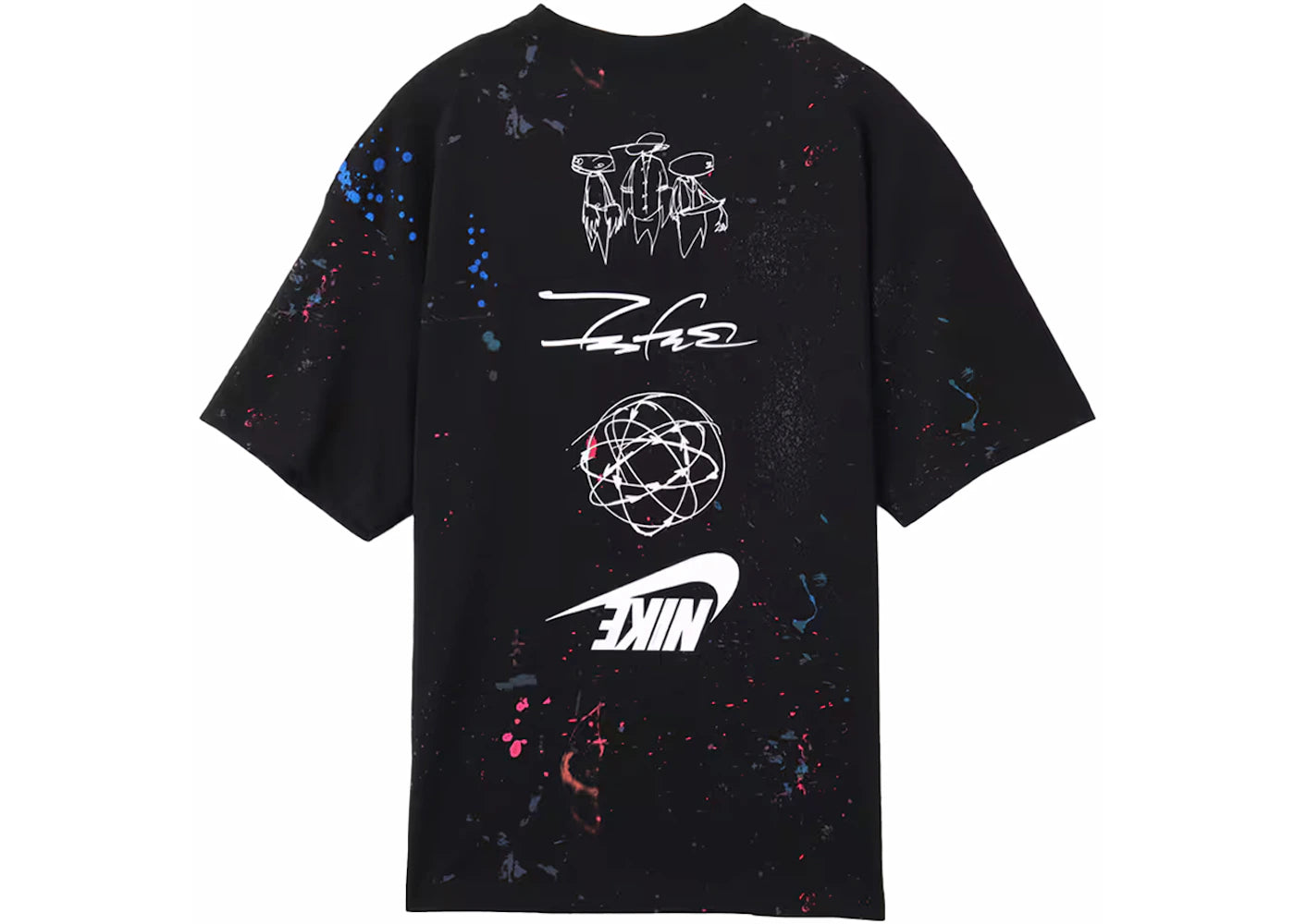 Nike x Futura Women's Breaking Oversized T-shirt Black