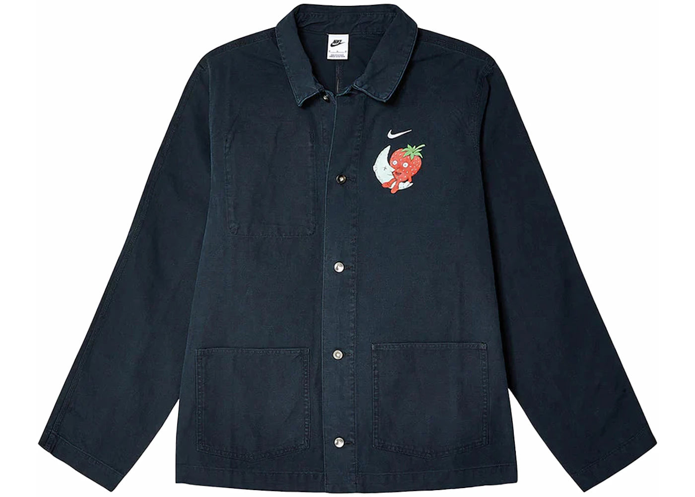 Nike x KAWS Sky High Farm Workwear Chore Coat Black