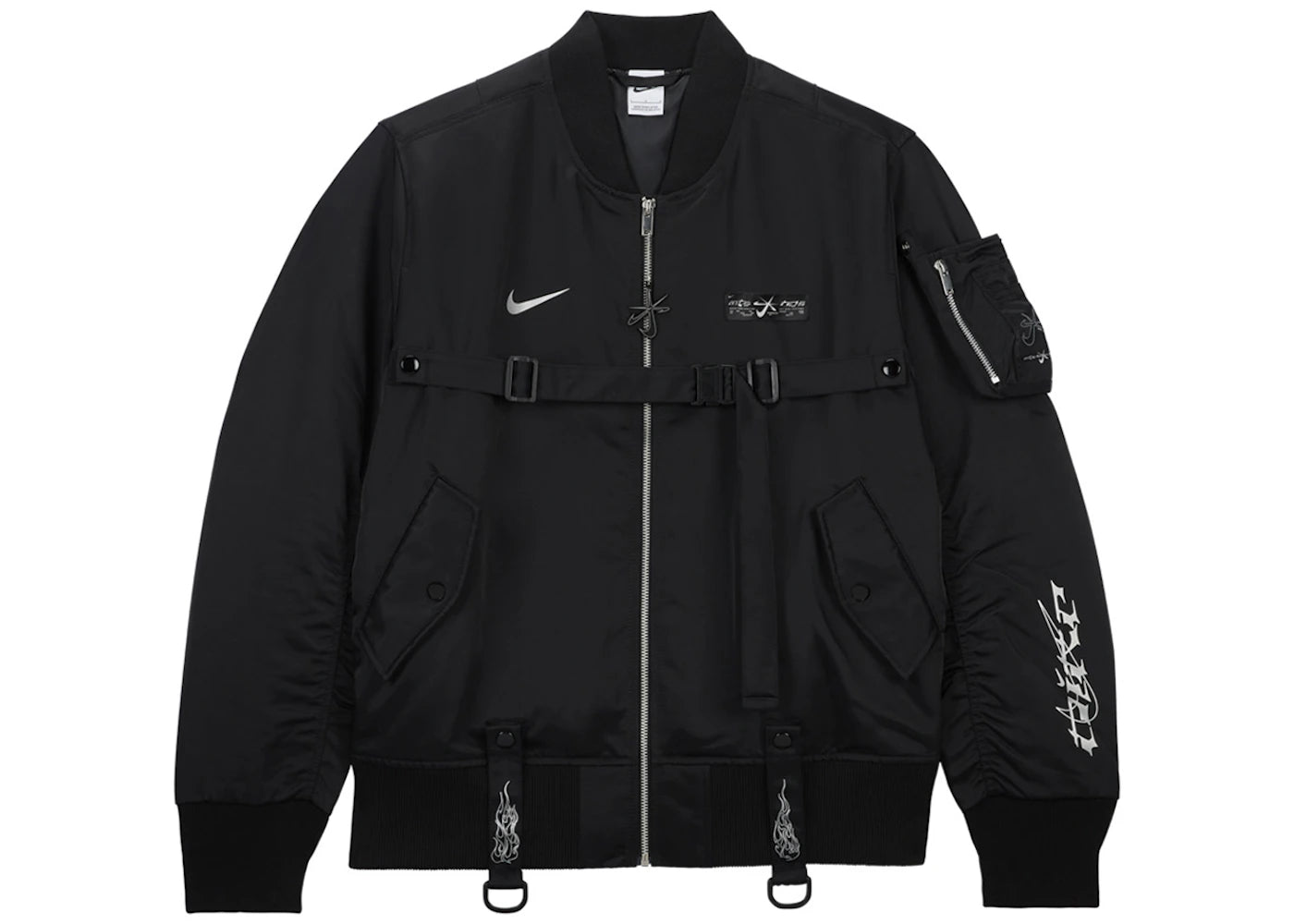 Nike x Megan Thee Stallion Bomber Jacket Black