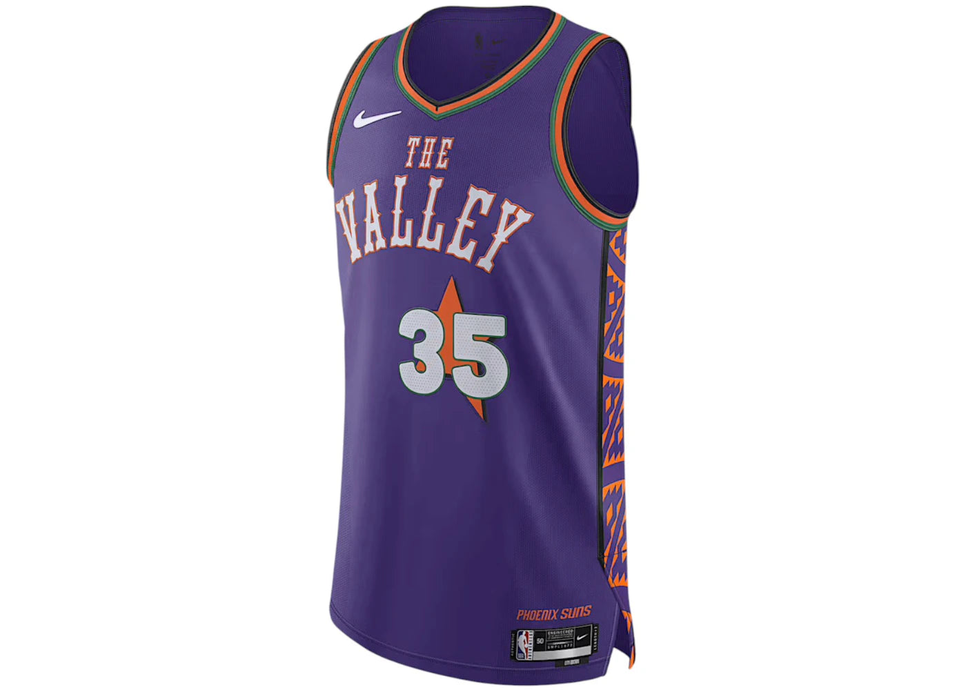 Nike x NBA Phoenix Suns Kevin Durant Dri-Fit ADV 2024/25 City Edition Authentics Swingman Jersey Purple
