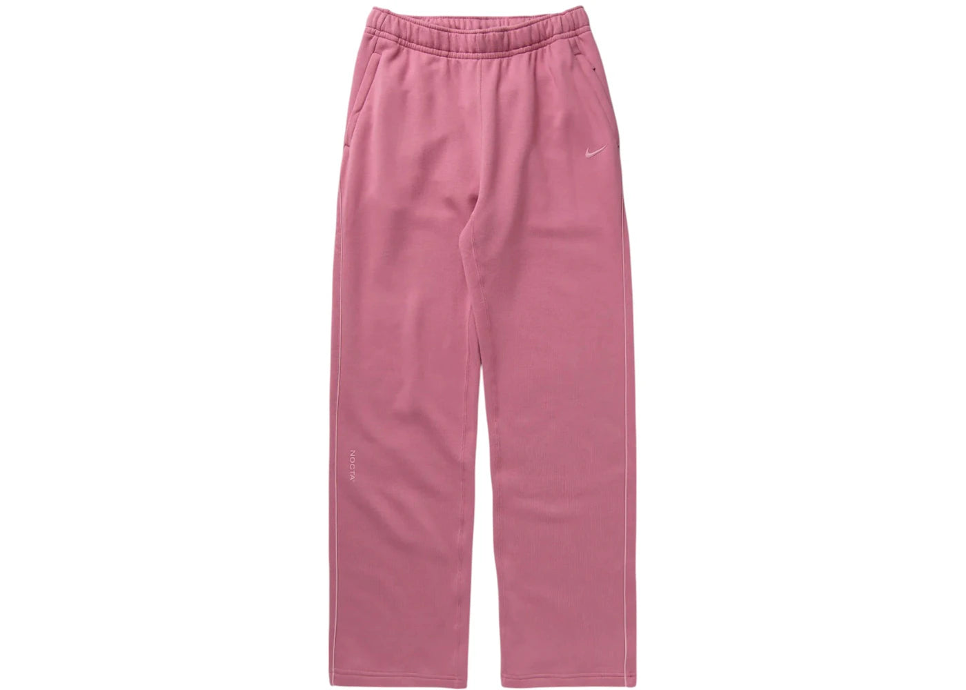 Nike x NOCTA Fleece CS Open Hem Sweatpant Desert Berry