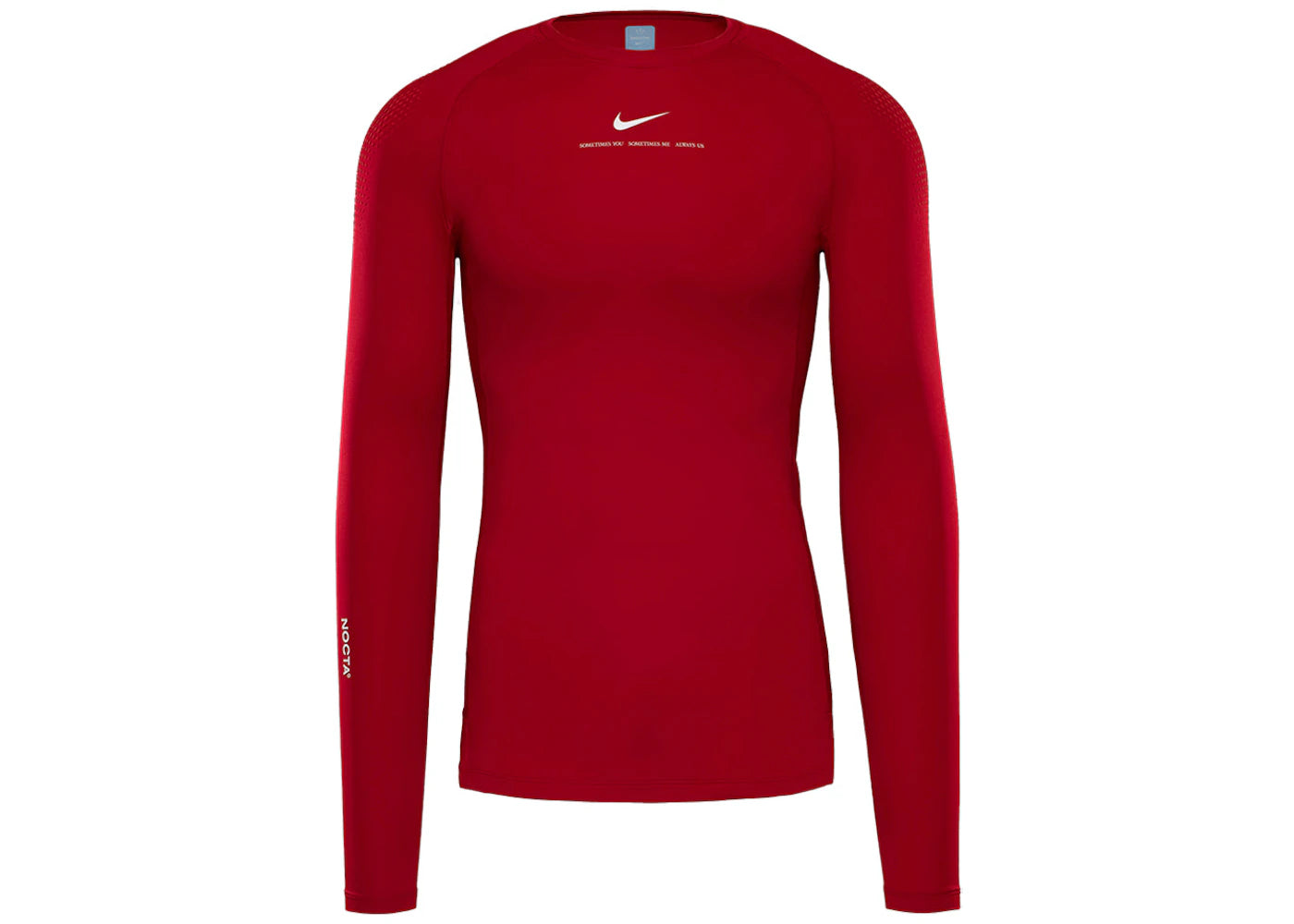 Nike x NOCTA L/S Base Layer Top University Red