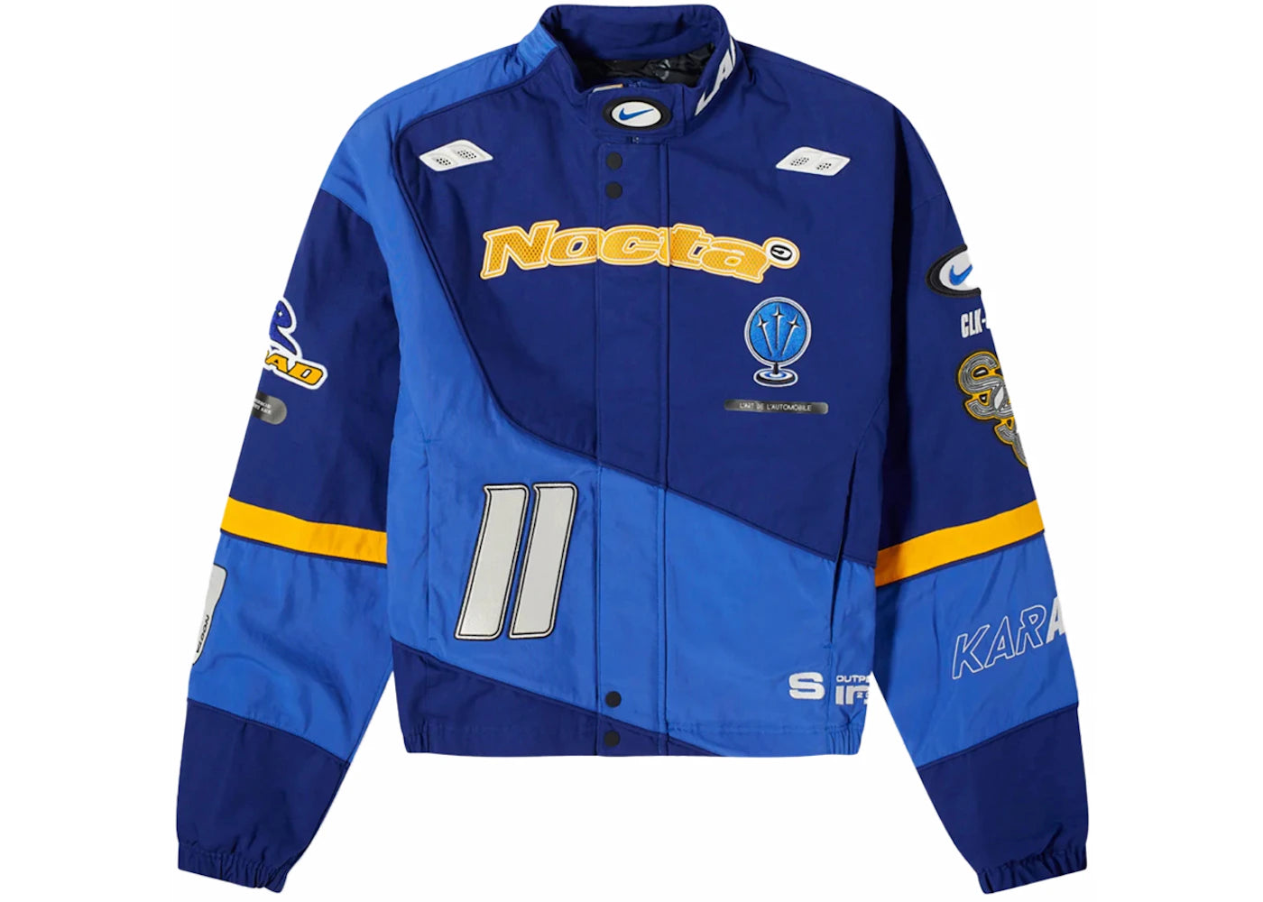 Nike x NOCTA L'Art Racing Jacket (Asia Sizing) Deep Royal Blue/Racer Blue/Phantom