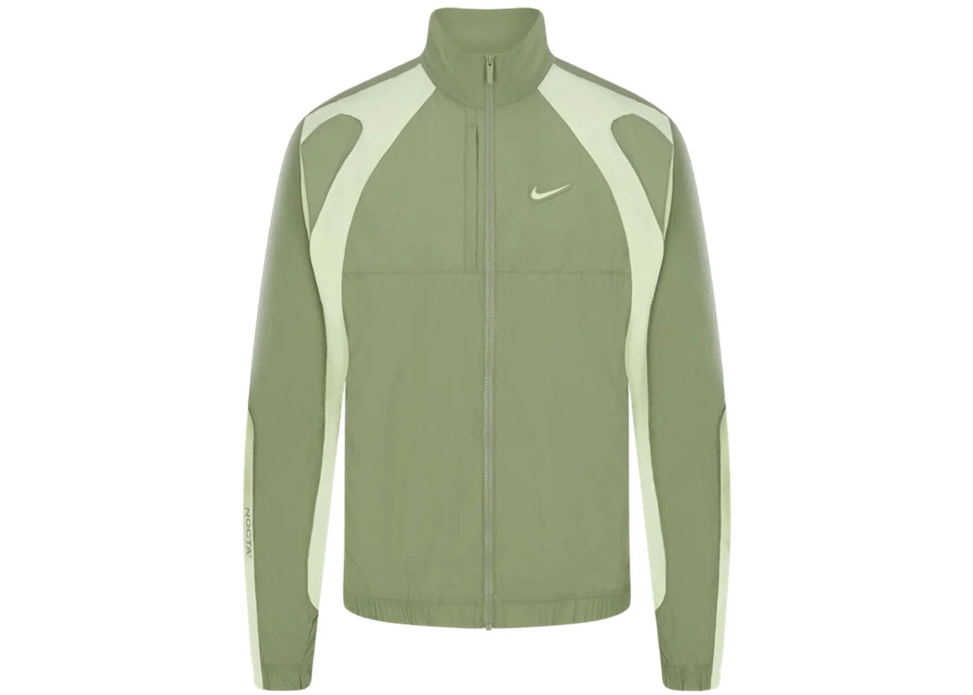 Nike x NOCTA Northstar Nylon Track Jacket Oil Green/Light Liquid Lime