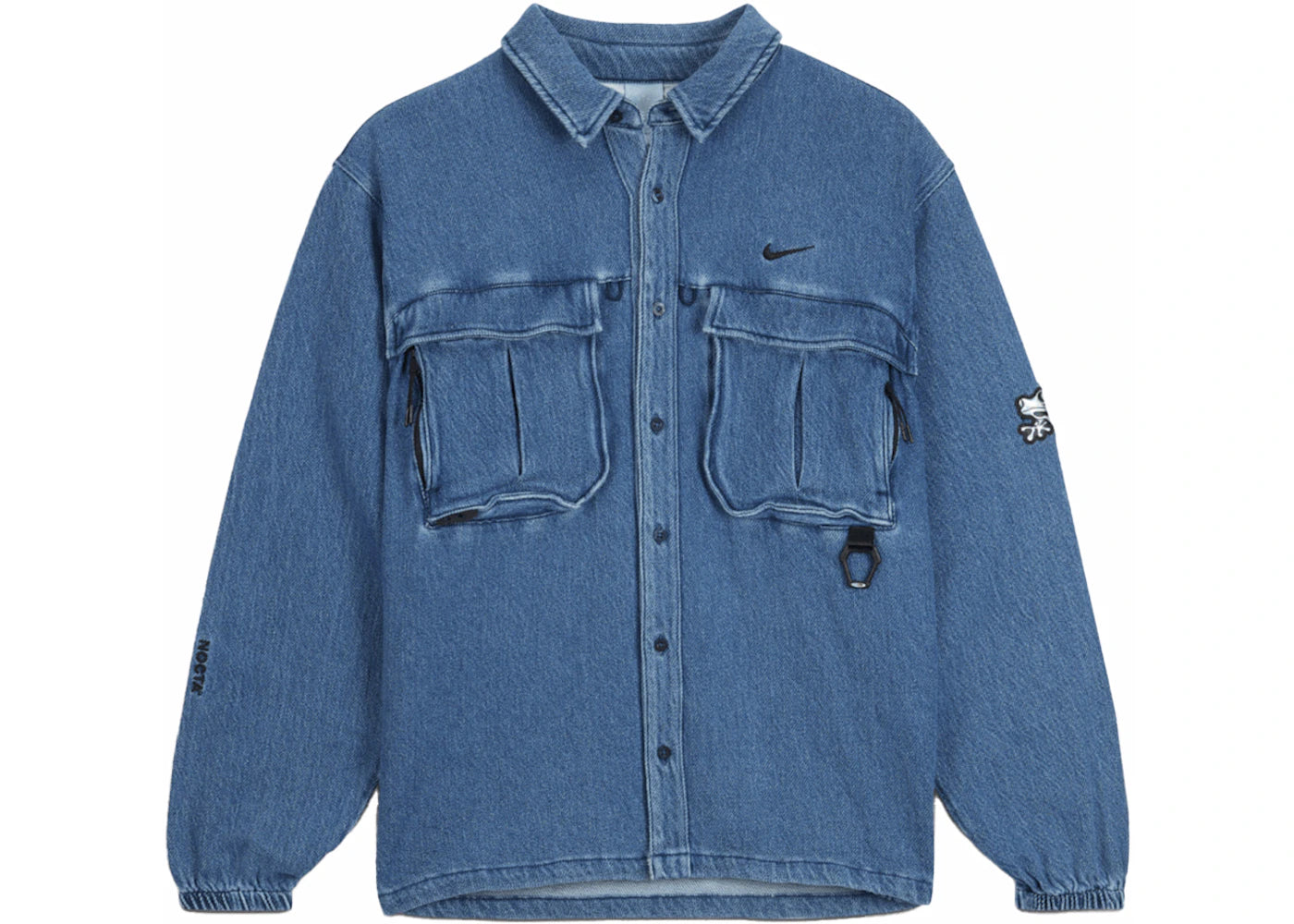 Nike x NOCTA Opal Lily Pad Denim Shirt Blue Denim