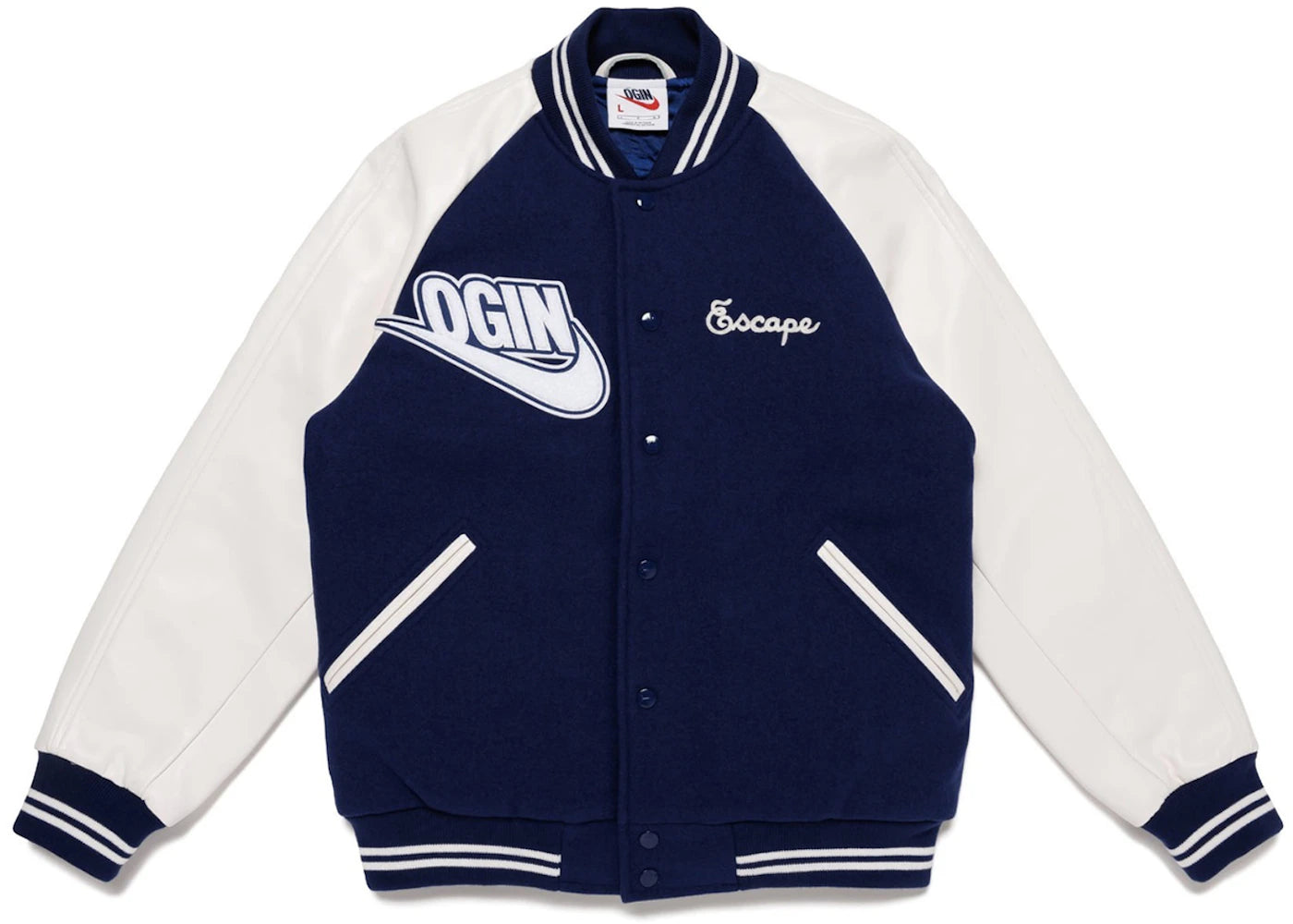 Nike x Nigo NRG Varsity Jacket (Asia Exclusive) Navy
