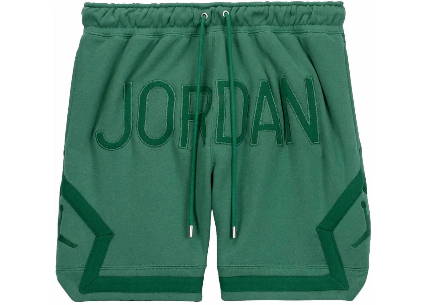 Jordan x Nina Chanel Abney Fleece Shorts Green Stone