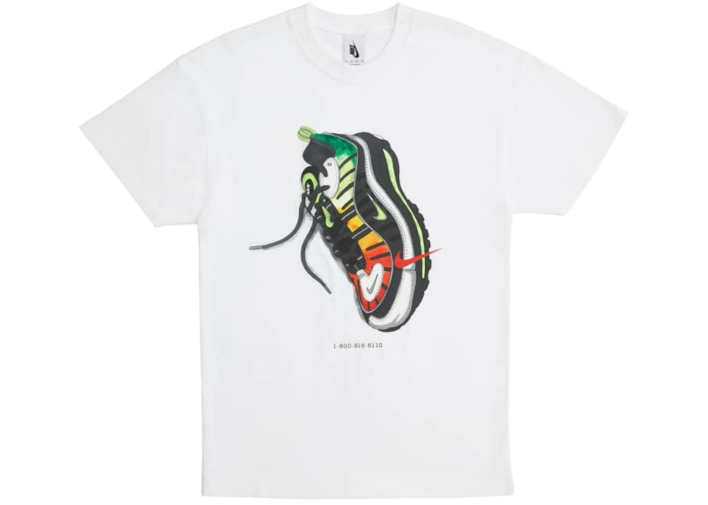 Nike x Olivia Kim Air Max 98 Graphic T-Shirt White