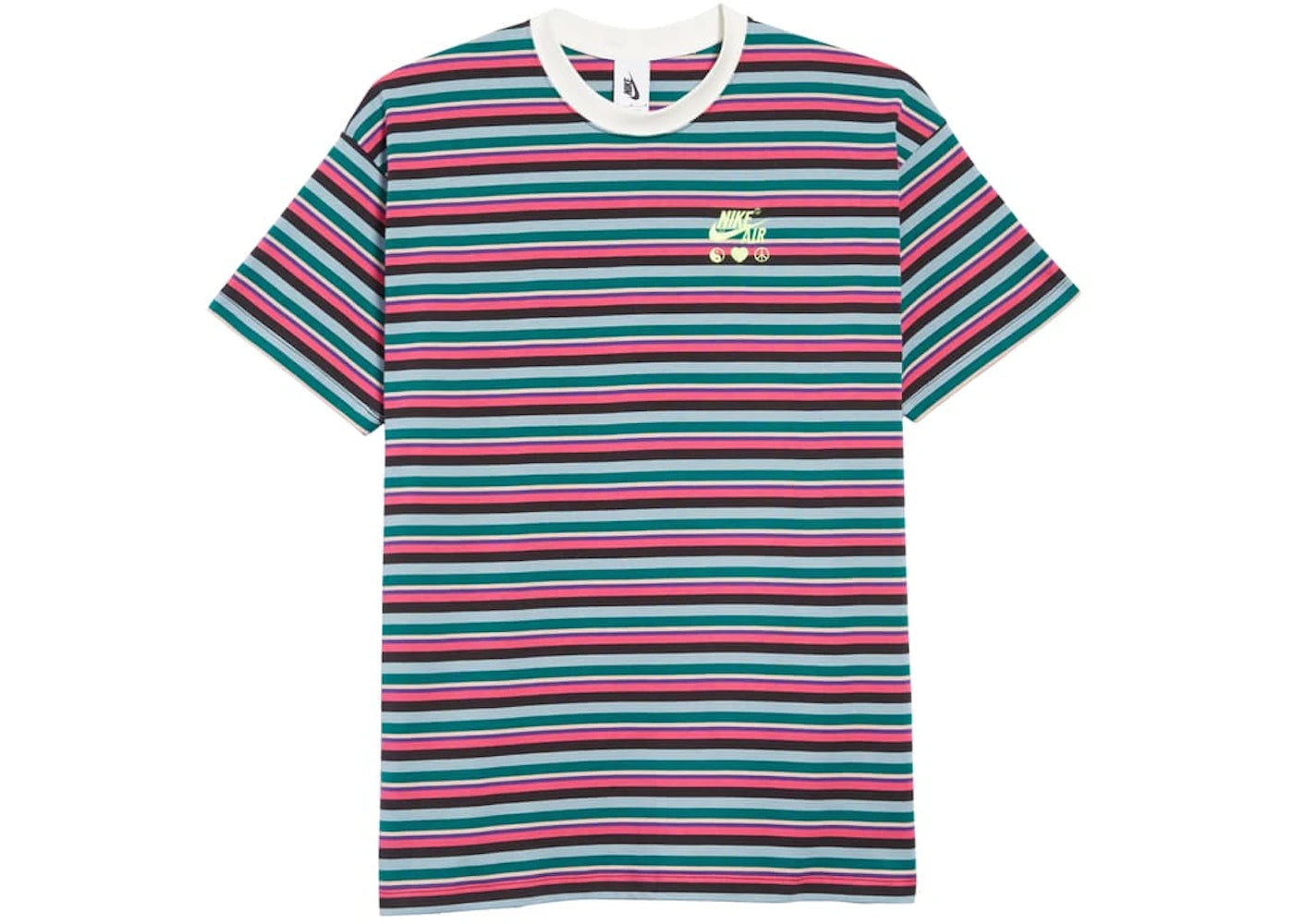 Nike x Olivia Kim Striped T-Shirt Bright Ceramic