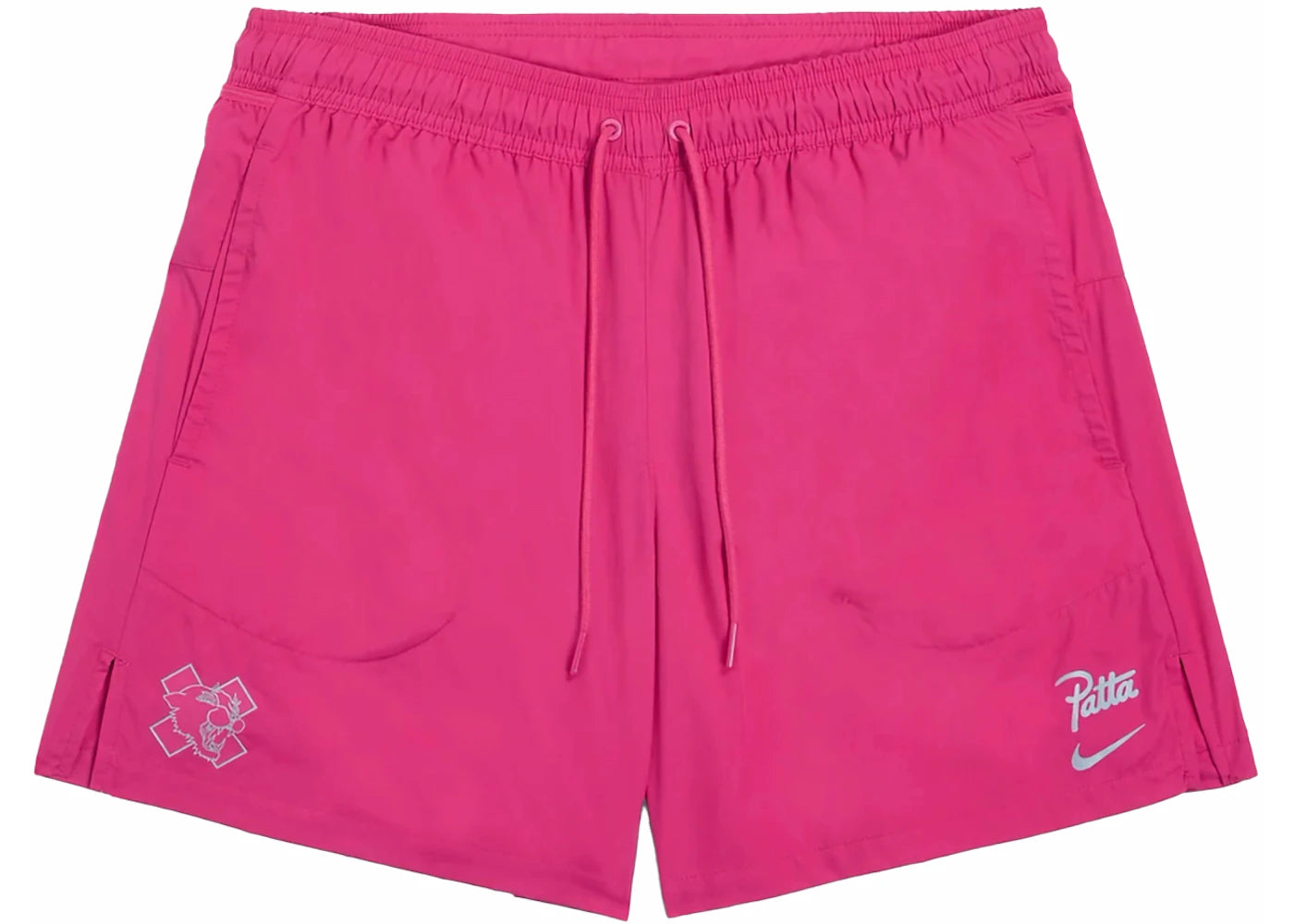 Nike x Patta Running Team Shorts Fireberry